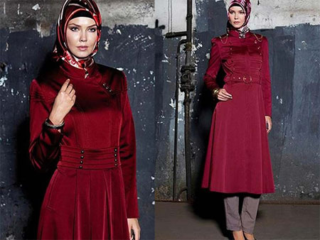 رنگ مانتو 92 , مدل و رنگ مانتو 92