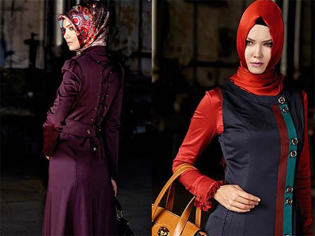 رنگ مانتو 92 , مدل و رنگ مانتو 92