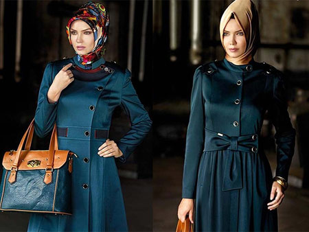 رنگ مانتو 92 , مدل و رنگ مانتو 92