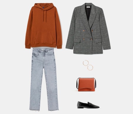 شلوار لی زغالی با چه مانتویی ست می شود,شلوار زغالی با چه مانتویی ست می شود,با شلوار لی چه مانتویی بپوشیم