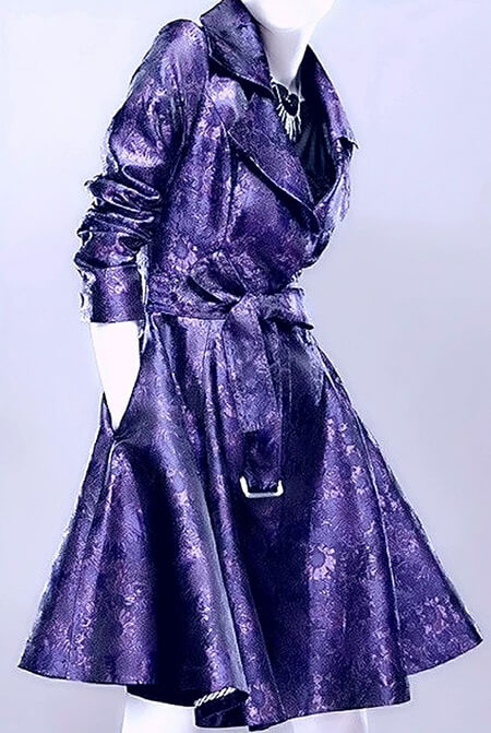 مدل مانتو آبی بنفش رنگ 2022, مدل مانتو آبی بنفش رنگ 1401, مدل مانتو به رنگ آبی بنفش