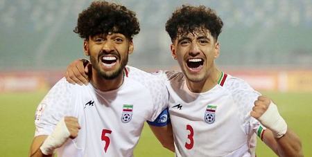  بازی تیم ملی نوجوانان محمد امین حزباوی