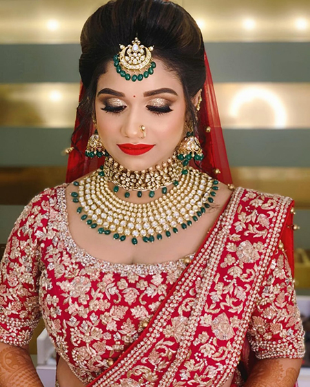 آرایش هندی،مدل آرایش هندی،آموزش آرایش هندی