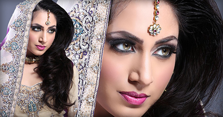 آرایش هندی،مدل آرایش هندی،آموزش آرایش هندی