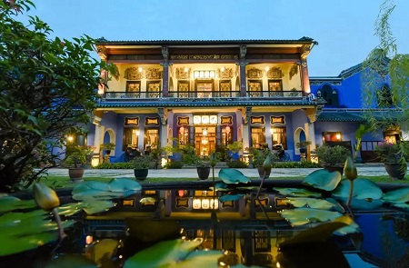 جزیره پنانگ در مالزی, جاذبه های گردشگری جزیره پنانگ, عمارت تاریخی Cheong Fatt Tze در جزیره پنانگ