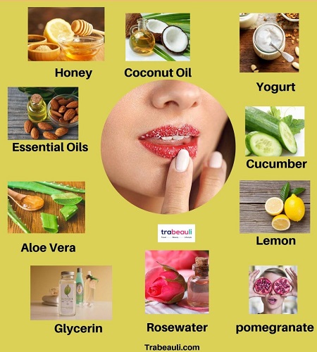 قرمز شدن لب با روش خانگی, انواع ماسک برای قرمز کردن لب, قرمز کردن لب با روش های خانگی