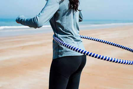 آموزش هولاهوپ , لاغری با حلقه هولاهوپ , آموزش حلقه هولاهوپ