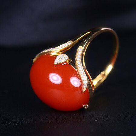 انواع انگشترهای عقیق زنانه