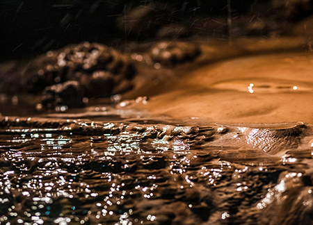 غار کوکاین, تاریخچه غار کوکاین, کف غار کوکاین