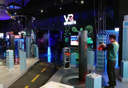 فعالیت‌های AR در پارک واقعیت مجازی دبی مال