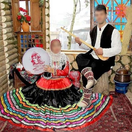 خاص ترین مدل لباس محلی مازندرانی