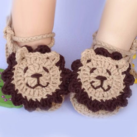 مدل جوراب بافتنی بچه گانه, مدل کفش بافتنی