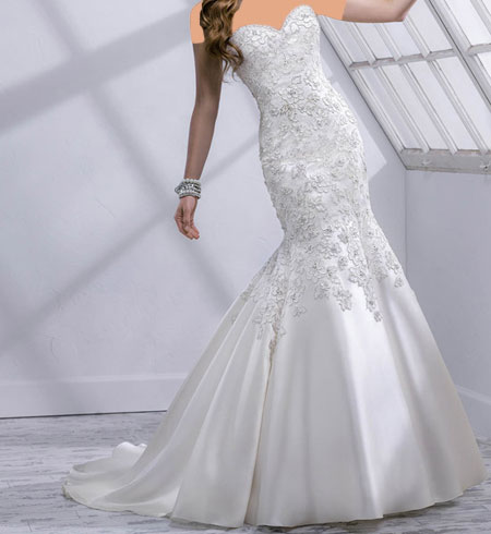 مدل لباس عروس 2014, لباس عروس برند Midgley