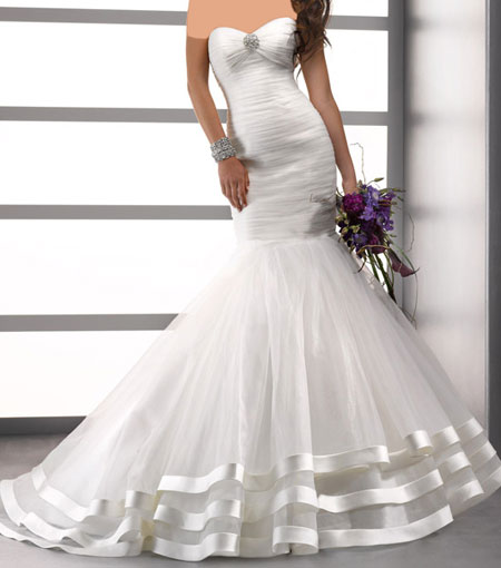 مدل لباس عروس 2014, لباس عروس برند Midgley