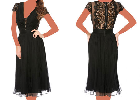 لباس مجلسی کوتاه,مدل لباس مجلسی