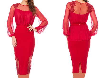 مدل لباس مجلسی،لباس مجلسی با حریر