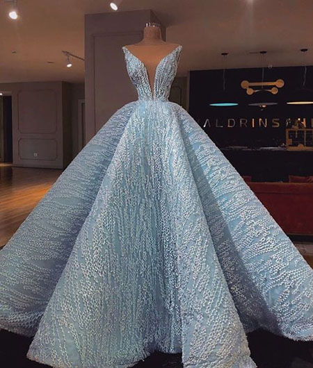 لباس پرنسسی بلند, لباس پرنسسی, مدل لباس پرنسسی