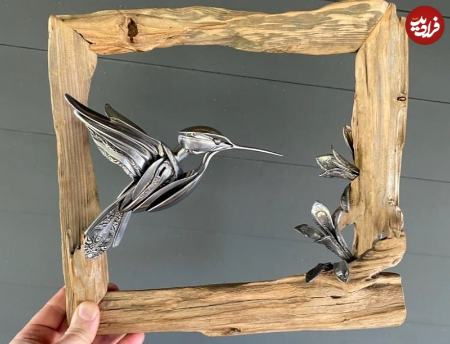 مجسمه‌های ساخته شده با قاشق و چنگال،اخبار گوناگون،خبرهای گوناگون