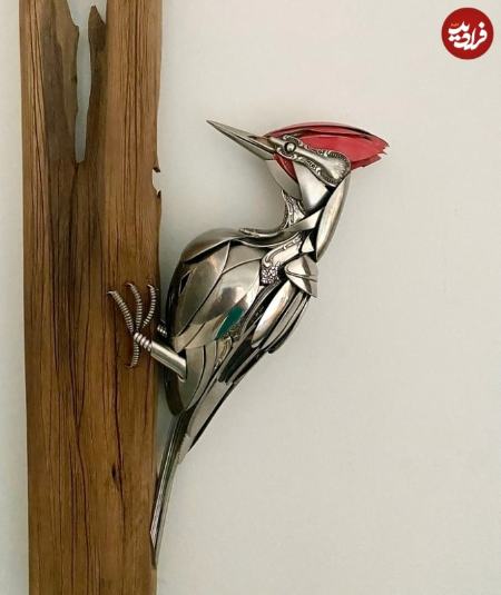 مجسمه‌های ساخته شده با قاشق و چنگال،اخبار گوناگون،خبرهای گوناگون