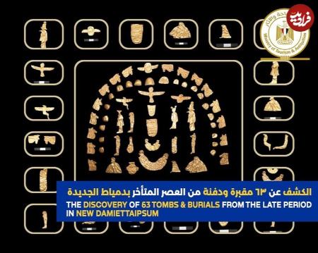 زبان‌های طلایی در یک گورستان مصر باستان،اخبار گوناگون،خبرهای گوناگون