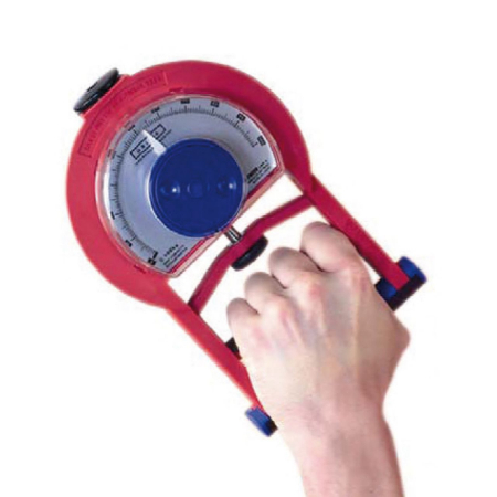 دینامومتر, اندازه گیری قدرت گرفتن دست و انگشتان