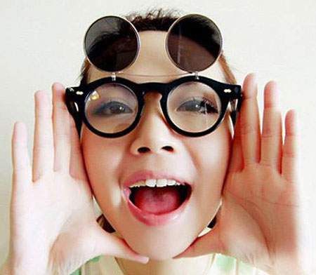 عینک,عینک دخترانه