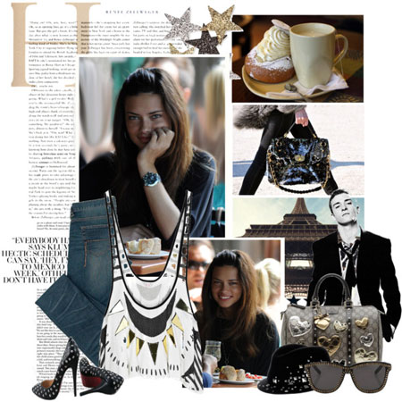 ست کردن لباس بهاری به سبک آدریانا لیما,لباس های بهاری آدریانا لیما