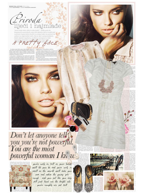 مدل لباس سبک آدریانا لیما,لباس بهاری سبک آدریانا لیما