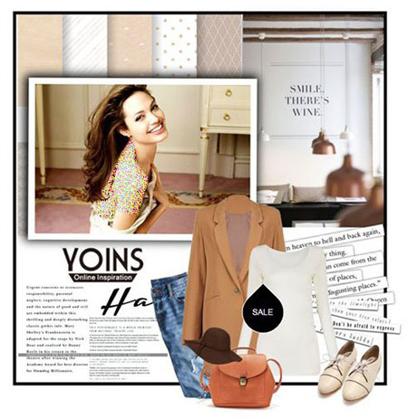 ست لباس به سبک آنجلینا جولی,ست کردن لباس پاییزی