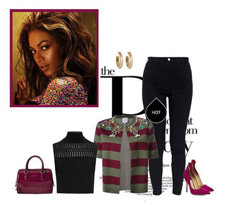 ست کت و شلوار پاییزی به سبک بیانسه,ست های پاییزی به سبک Beyonce