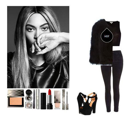 ست لباس پاییزی به سبک Beyonce, نحوه ست کردن لباس پاییزی