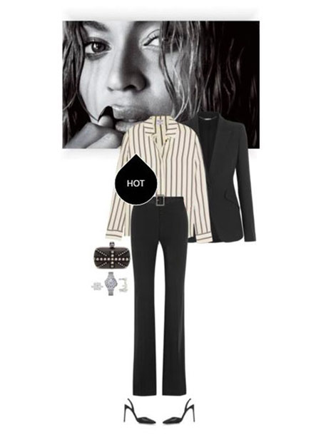 ست های پاییزی به سبک Beyonce,ست کردن لباس پاییزی به سبک بیانسه