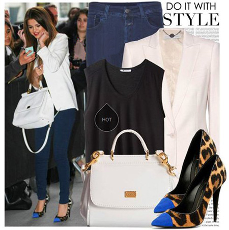 مدل ست های پاییزی سلنا گومز,ست لباس پاییزی سلنا گومز