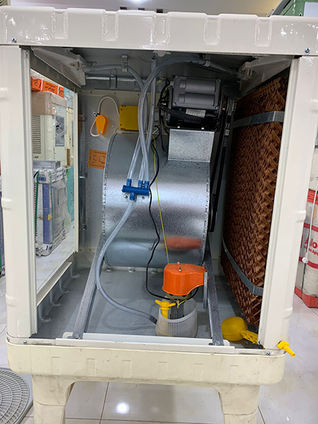 لگد زدن موتور کولر آبی, موتور کولر