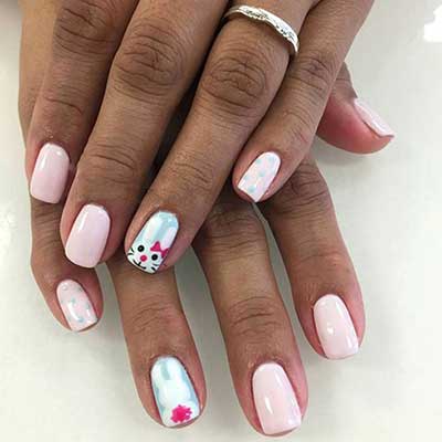 طراحی ناخن ساده