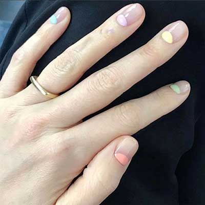 طراحی ناخن ساده