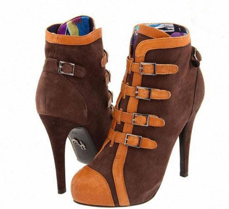 مدل نیم پوت,نیم بوت های پاشنه دار