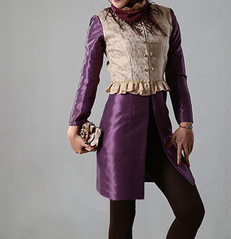 مدل مانتو ساتن,مانتو ساتن