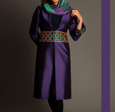 شیک ترین مدل مانتو ساتن,مدل مانتو ساتن