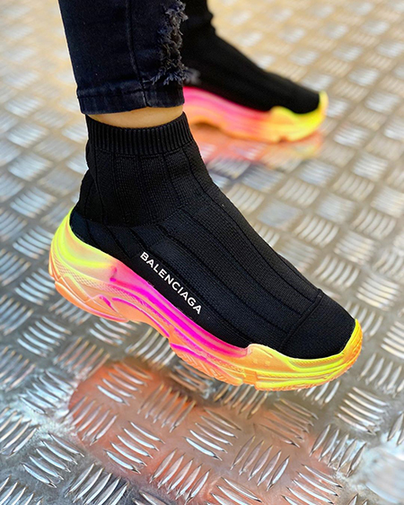 کفش کتانی جورابی, کفش جورابی مردانه, کفش جورابی زنانه