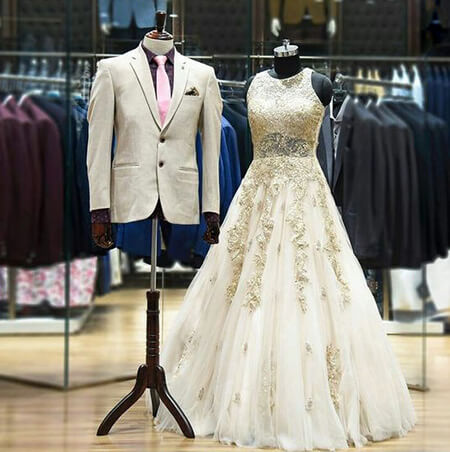 ایده هایی برای ست لباس مجلسی زن و شوهر,ست لباس مجلسی زن و مرد,ست کردن لباس مجلسی زن و شوهر