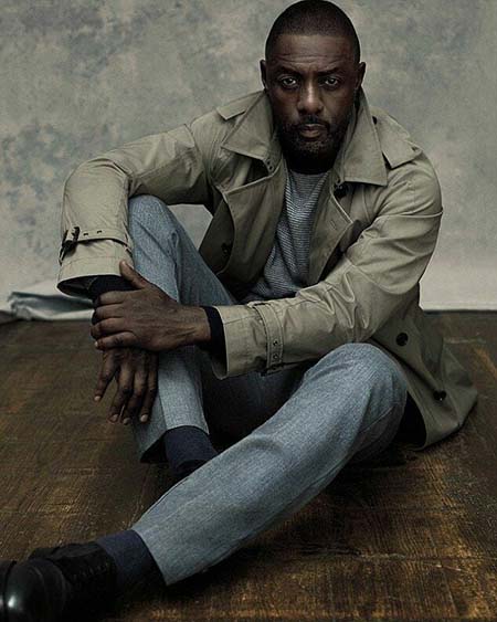 ادریس آلبا, ادریس آلبا و همسرش