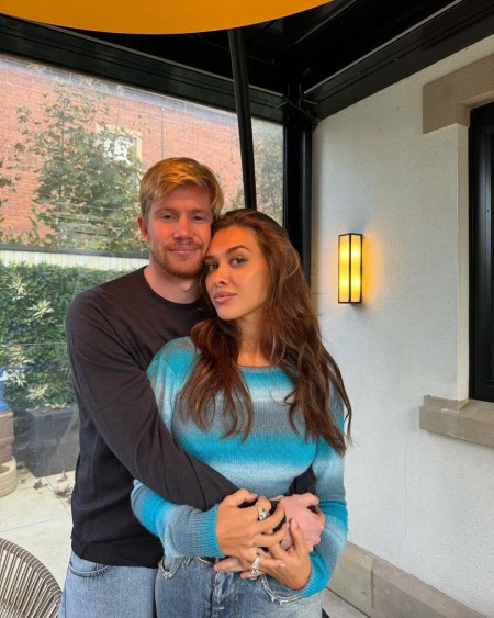 تصاویر همسر و فرزندان کوین دی بروینه