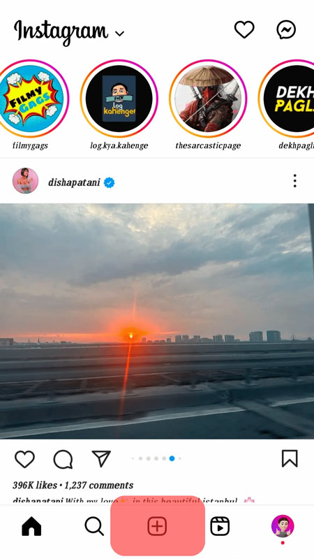 نحوه بی صدا کردن پست و استوری در اینستاگرام,آموزش تصویری بی صدا گذاشتن پست اینستاگرام