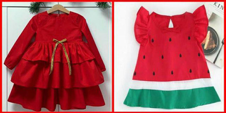 لباس یلدایی, مدل لباس بچه گانه یلدا