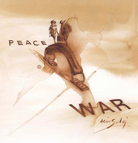 کاریکاتور آجیم سولاج, کاریکاتورهای مفهومی آجیم سولاج