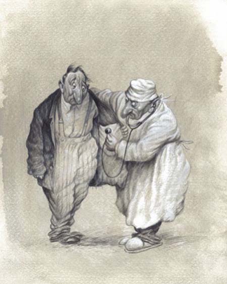 کاریکاتور آجیم سولاج, کاریکاتورهای مفهومی آجیم سولاج