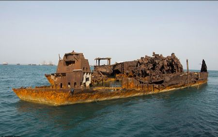 ساحل کشتی سوخته