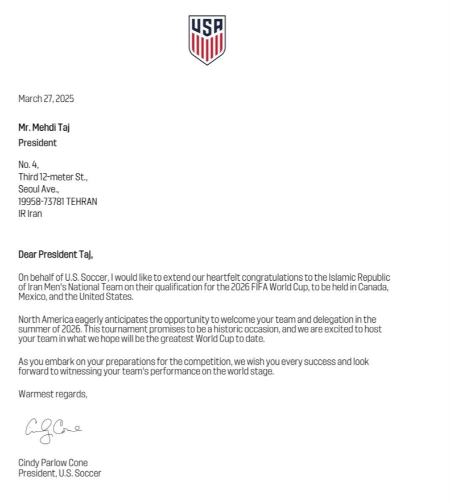 رئیس فدراسیون فوتبال ایران و آمریکا،اخبار ورزشی،خبرهای ورزشی