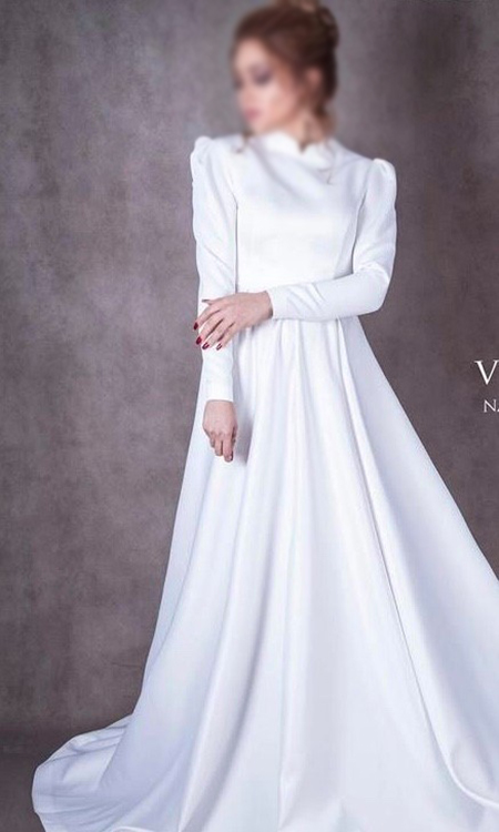 لباس عروس فرمالیته, لباس فرمالیته آبی, لباس فرمالیته پوشیده